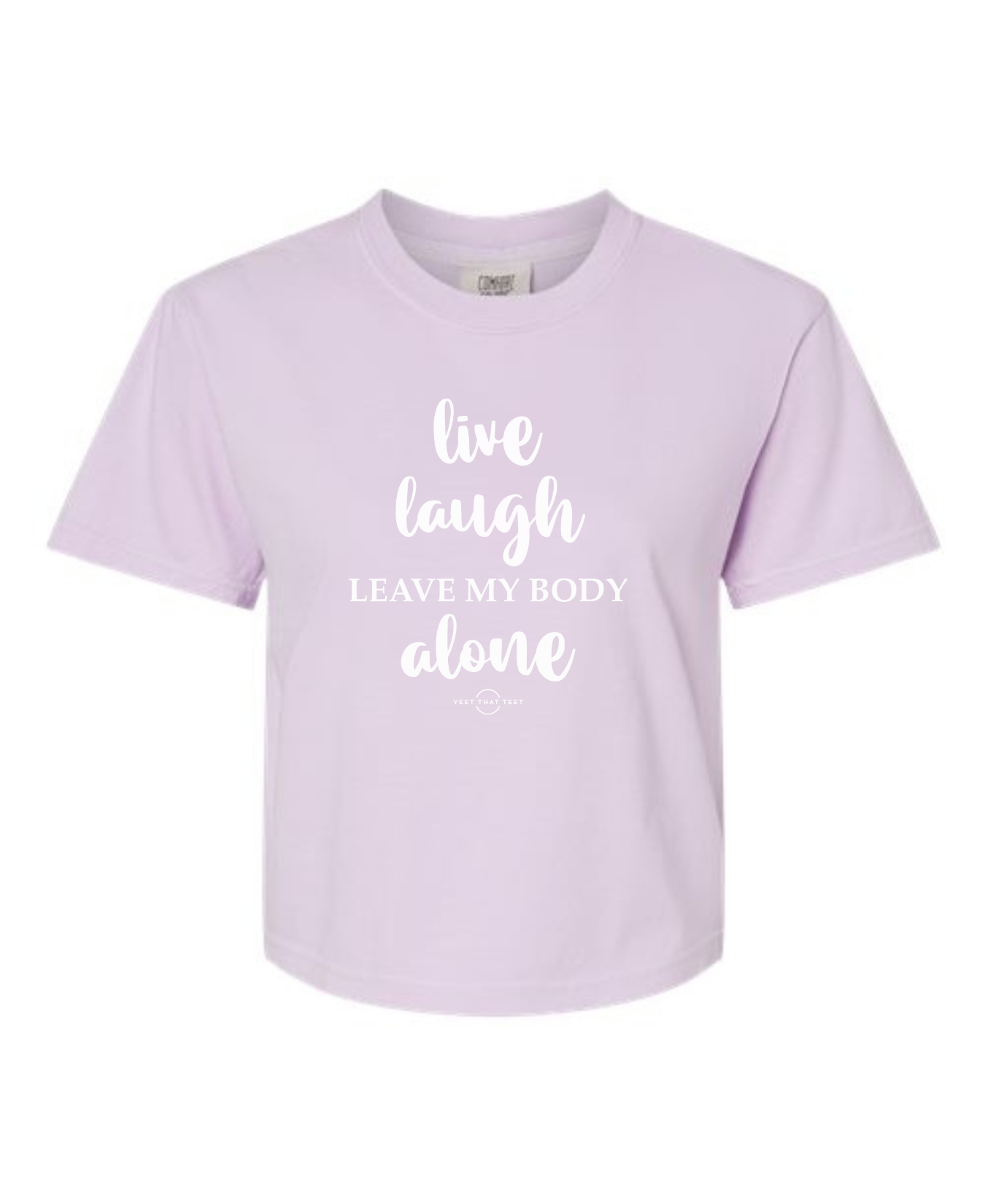 Live, Laugh Boxy Tees