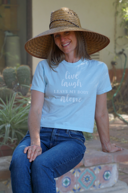 Live, Laugh Boxy Tees