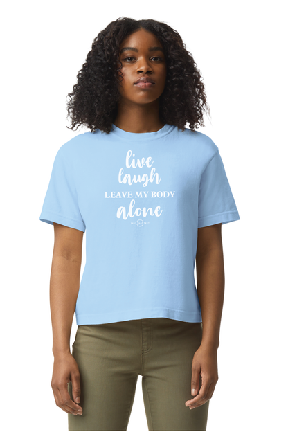Live, Laugh Boxy Tees